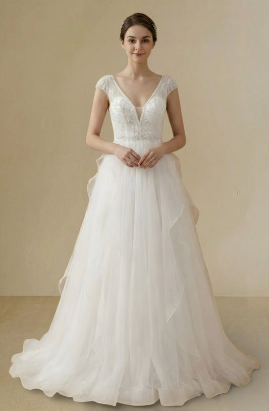Elaria Lace Ball Gown