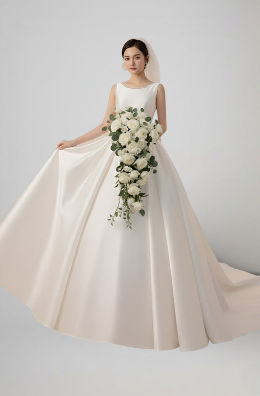 Vivara Satin Ball Gown